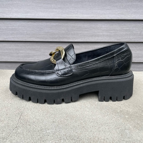 Lug Sole Loafers - Karen Millen- EU 41 fits like US 10 - Picture 4 of 9